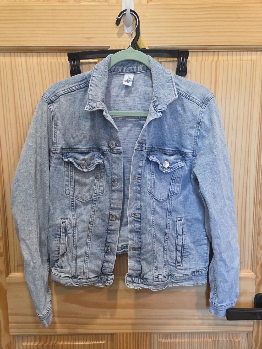 H&M Light Blue Denim Trucker Jacket